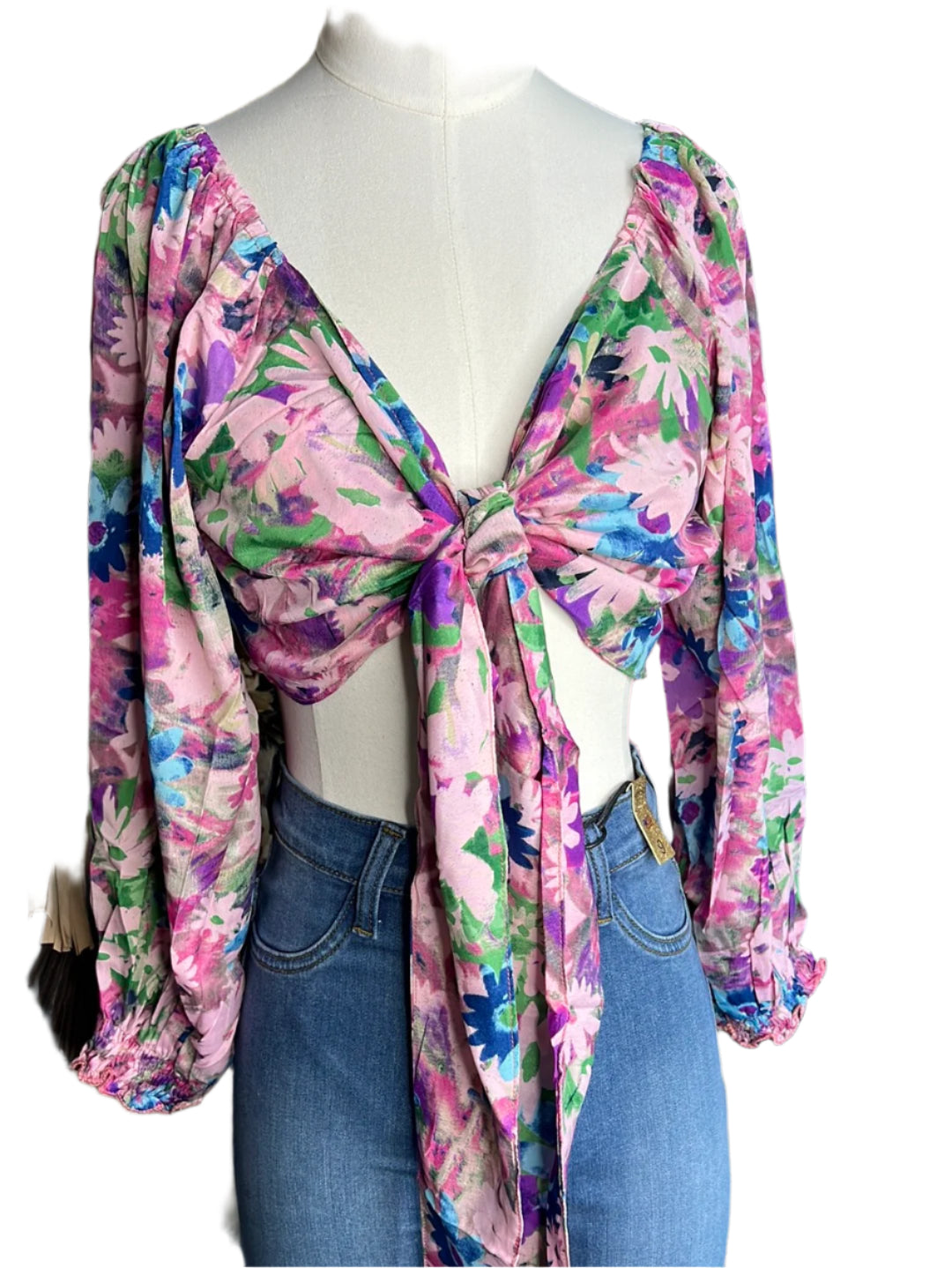 Drive Me Wrap Top
